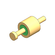 Impedância característica diferente de 50Ω - Tipo de cabeça de prego