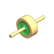 Impedância característica de 50Ω - cabeça plana de núcleo único